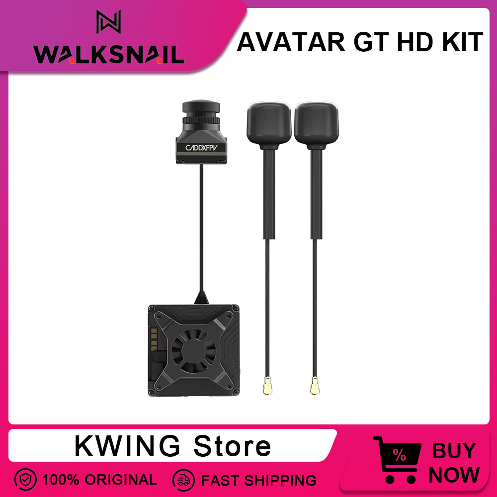 Walksnail Avatar GT HD KIT 2W  - Walksnail Avatar Gt Kit 2W Vtx recensione e prezzo