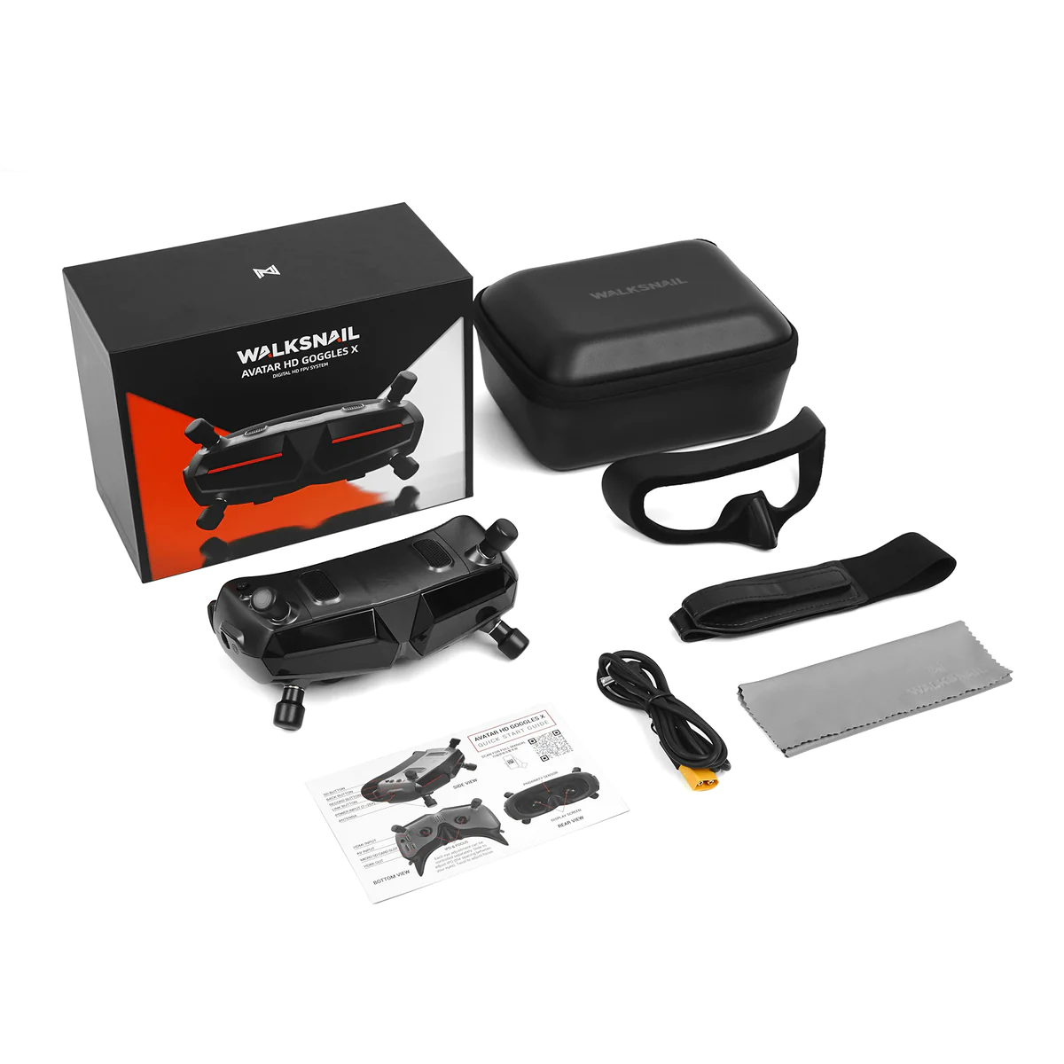 Occhiali FPV CADDX Walksnail A - Walksnail Avatar Hd Goggles X recensione e prezzo